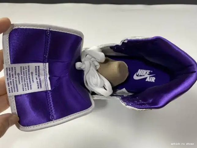 Rep RETRO HIGH AIR CD0461-151 COURT JORDAN 1 PURPLE 0507